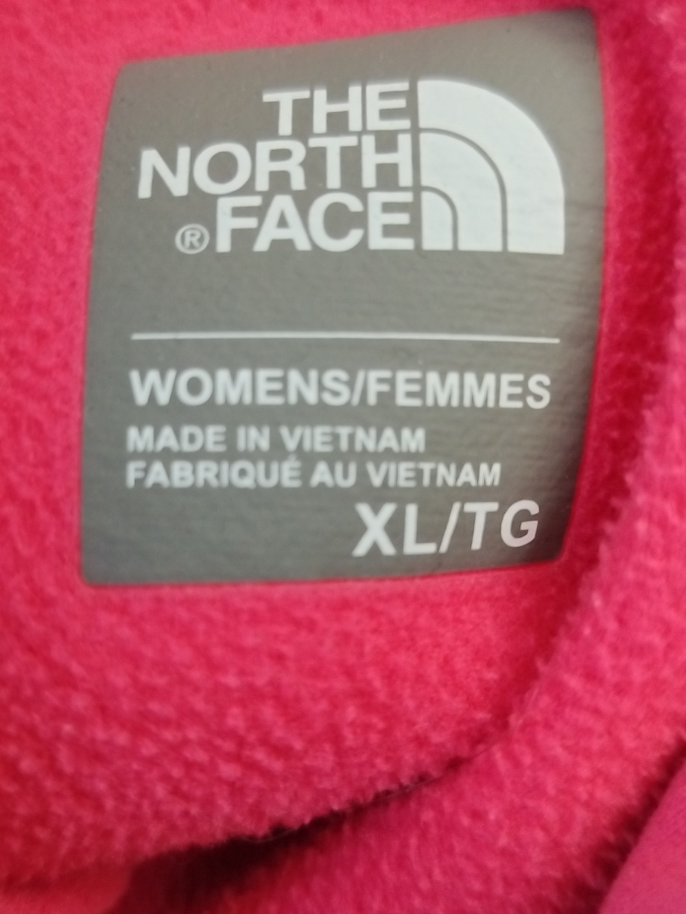The North Face Women's Suprema Pink Zip-Up Hoodie Jacket XL - Picture 9 of 11